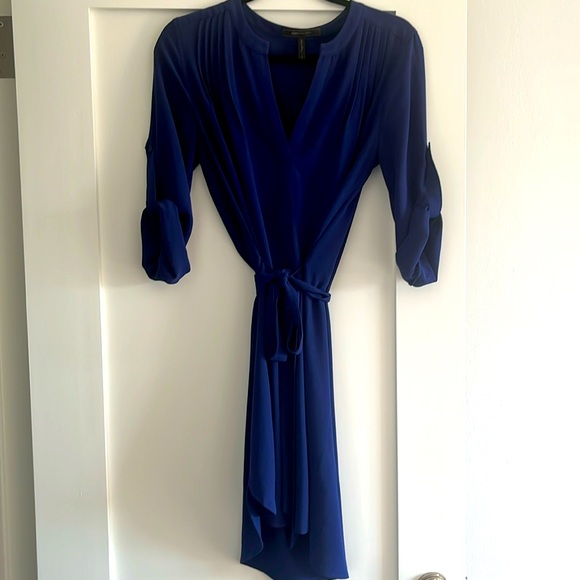 Navy Blue BCBG Max Azria Tshirt Mini Dress - Picture 1 of 4
